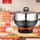 惠当家（Hui Dang Jia）电炒锅多功能电热锅电锅加厚电蒸锅电煮锅一体铸铁锅电火锅多用途锅Z08-36