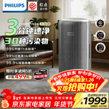 飞利浦（PHILIPS）空气净化器除甲醛神器新房急入住鼻炎专业家用宠物净化机除烟味病毒过敏原螨尘AC4228/04
