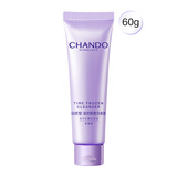 自然堂洗面奶 凝时鲜颜洁面霜洗卸合一洗面奶女 温和清洁清爽补水保湿 凝时洁面 60g （会员尝鲜）