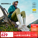 迈乐（Merrell）官方店男女款户外登山徒步鞋减震MOAB 3迈越者轻量防滑耐磨透气 J035894白灰米（女） 37