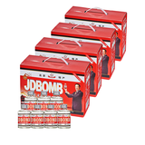 京都二锅头 皇家京都JDBOMB北京二锅头56度清香出口型小酒版白酒礼盒 56度 100mL 80瓶 （整箱装）