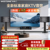威斯汀家庭ktv音响套装唱歌全套设备卡拉ok影院会议舞台商超家用客厅全新升级108音箱套装 108音响套装（标准版）