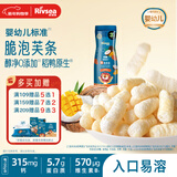禾泱泱婴幼儿高钙脆泡芙条芒果椰子味32g 稻鸭原生宝宝零食低敏6月+