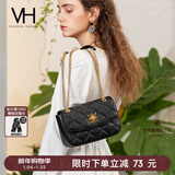 VANESSA HOGAN VH女包茵然软包系列复古太阳神菱格链条腋下单肩斜挎包新年礼物