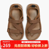 耐克NIKE运动拖鞋男子沙滩鞋VISTA运动鞋DJ6605-201棕黑42.5