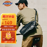 Dickies单肩斜挎包男多隔层胸包DK骑行运动多功能腰包休闲风大容量手机包