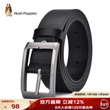 暇步士（Hush Puppies）皮带男针扣腰带优质牛皮休闲百搭男士裤带圣诞礼物送男友送爸爸