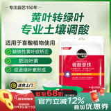 美乐棵硫酸亚铁花肥水溶肥调酸预防植物叶黄肥料100G