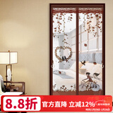 钟爱一生防蚊门帘防蚊子磁性软门帘磁吸纱窗网隔断窗纱帘夏季大门纱门网纱 印花 卡通单车 含魔术贴+泡钉 尺寸定制联系客服|单拍不发