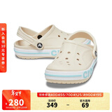 卡骆驰（CROCS）贝雅卡骆班洞洞鞋|205089 冬日白/彩色-1LI   36 /37(220mm)  