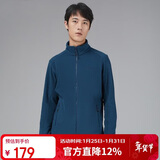 探路者（TOREAD）抓绒服 秋冬情侣摇粒绒抗静电抓绒衣户外开衫上衣外套TACCBK91773