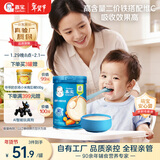 嘉宝（GERBER）胡萝卜婴幼儿高铁米粉维C+铁宝宝辅食米糊250g6-12个月100%真验厂