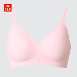 优衣库无钢圈文胸/软支撑女装弹嘟嘟柔托BRA479194 482667 482667/11粉红色 3XL 推荐E90 B95 C95