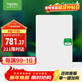 施耐德电气 配电箱 空开强电箱 家用 白色面盖 三排48回路 天朗系列TLA48B