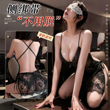 霏慕 2025款情趣内衣制服诱惑套装蕾丝吊带睡衣开档免脱夫妻刺激7797