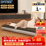 INTEX 单人充气床垫 露营户外防潮垫家用陪护午睡打地铺折叠床64106W