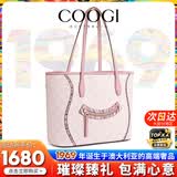 COOGI包包女款轻奢品牌女包托特包520情人节生日礼物送女友老婆