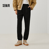 森马（Semir）【休闲裤福袋】休闲裤男长裤冬季时尚裤子百搭潮流裤子休闲裤子 E款（男款）-黑色 M