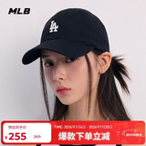 MLB帽子男女棒球帽鸭舌帽软顶礼物元旦3ACP7701N-07BKS