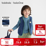 巴拉巴拉童装儿童马甲2025秋冬加绒保暖可外穿男女童宝宝背心209425171202