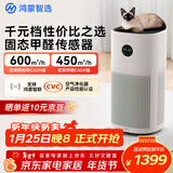 华为智选鸿蒙智选720空气净化器3s增强版 家用专业除甲醛卧室除宠物异味吸猫毛除过敏原甲醛数显