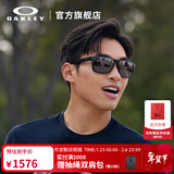 OAKLEY欧克利墨镜女款男款HOLBROOK XL休闲时尚太阳镜方框偏光墨镜 9417 谱锐智黑色偏光9417-05