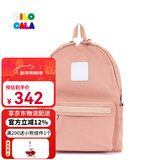 CILOCALA双肩包女M+号登山包校园电脑包大容量旅行包上班出游背包帆布书包 GUAVA-番石榴M+中号