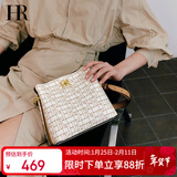 HR赫莲娜包包女包斜挎包女单肩包轻便百搭水桶包情人节礼物送女友