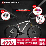 土拨鼠（Marmot）全球十大运动自行车品牌排行榜超轻高端硬尾山地车越野减震单车 白黑红下单备注身高 11速 适合身高165-175