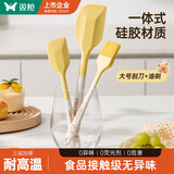 双枪（Suncha）硅胶刮刀蛋糕刮刀烘焙工具淡奶黄油辅食搅拌刀 卡皮巴拉大号+油刷