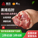 黑六首农旗下国企品质北京黑猪肉前腿肉肘子肘肋排肉馅梅花五花肉年货 后肘800g（国企品质）