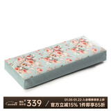 阳春小镇（April Town） 阳春小镇 中式长方形单人荞麦枕头 纯棉枕套全荞麦皮荞麦壳枕头 蓝玫瑰-棉