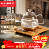 金灶（KAMJOVE）涌泉式全自动上水电热水壶 0.8L玻璃烧水壶 智能保温恒温电茶壶 H7