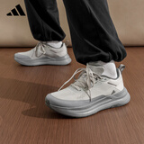阿迪达斯（adidas）男鞋女鞋运动鞋夏季商务都市通勤轻便时尚耐磨减震休闲鞋 浅灰 42