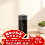 乐扣乐扣（LOCK&LOCK）不锈钢纤巧便携保温杯茶水杯车载商务杯子（200ml）黑色