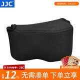 JJC 相机内胆包 收纳保护套 适用于索尼A6600 A6100 A6000 A5100 A6300 A6400 ZV-E10 RX1RII微单配件 OC-S1BK小号 黑色