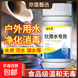 饮用水专用消毒片净水片食用自来水井水漂白粉户外二氧化氯泡腾片 1瓶共100片(1片兑40公斤水)