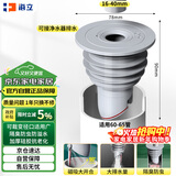 海立厨房下水道防臭神器封口器卫生间洗衣机下水管防溢水密封塞圈F63