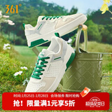 361°运动鞋男秋冬季复古百搭厚底保暖小白休闲板鞋子男672416602F-2