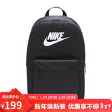 耐克NIKE双肩包中性电脑包旅行HERITAGE休闲包书包 DC4244-010黑中