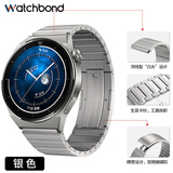 watchbond适用华为手表ultimate2表带纯钛金属gt7pro/6pro/watch6/6pro/5/gt7/gt6/5/4全钛金属男士款表带