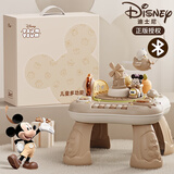 迪士尼游戏桌儿童玩具1-3岁婴儿电子琴多面体早教益智一岁宝宝周岁礼物