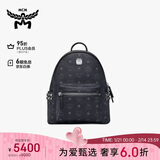 MCM  STARK小号情侣款铆钉背包双肩包黑色礼物