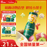英氏（Engnice）婴幼儿手指泡芙宝宝零食五彩动物乐园泡芙条什锦果果味罐装32g