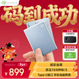希捷（SEAGATE）移动固态硬盘1TB PSSD NVMe 小铭 type-C USB3.2 蓝色 迷你小型 手机直连 数据恢复服务