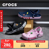 卡骆驰（CROCS）贝雅卡骆班洞洞鞋|205089 深蓝/辣椒红-4CC   43 (270mm)  