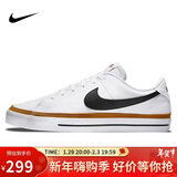 耐克NIKE板鞋男经典缓震COURT LEGACY运动鞋DH3162-100白40.5