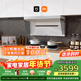 米家小米抽吸油烟机烟灶套装净烟机S2白色以旧换新大吸力一级能效上门安装【热水器燃气灶套装】MJ05A