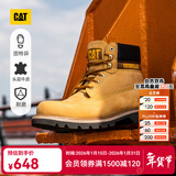 卡特（CAT）经典大黄靴马丁靴男鞋牛皮面固特异户外工装靴P725756P1EDC25 经典款 43