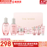 后（The history of Whoo）后套装拱辰享水妍津率享雪玉凝天气丹水乳霜秘贴套盒女护肤品礼盒 后拱辰享水妍水乳霜6件套新版礼盒